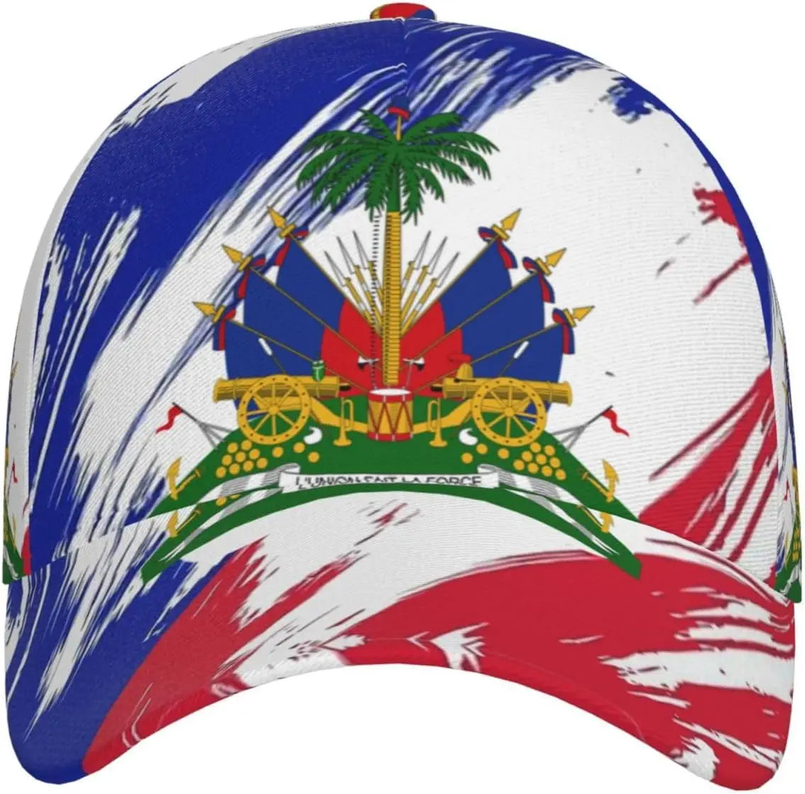 Haitians Snapback Cap Haiti Baseball Hats Haiti Flag Sun Hat Adjustable Haiti Trucker hat for Women Men
