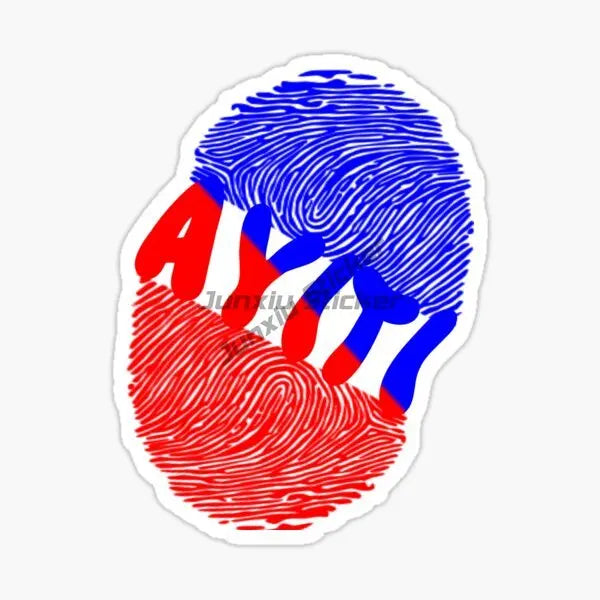 HAITI Flag and Emblem of The Republic of Haiti Sticker Car Truck SUV Window Wall Cup Laptop Vehicles Bumper Self-adhesive Decor